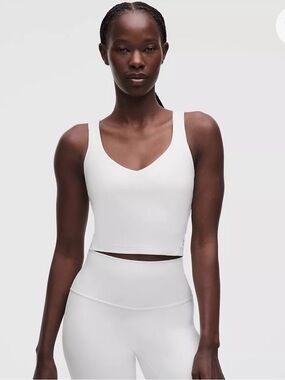 Lululemon White Align Tank Top